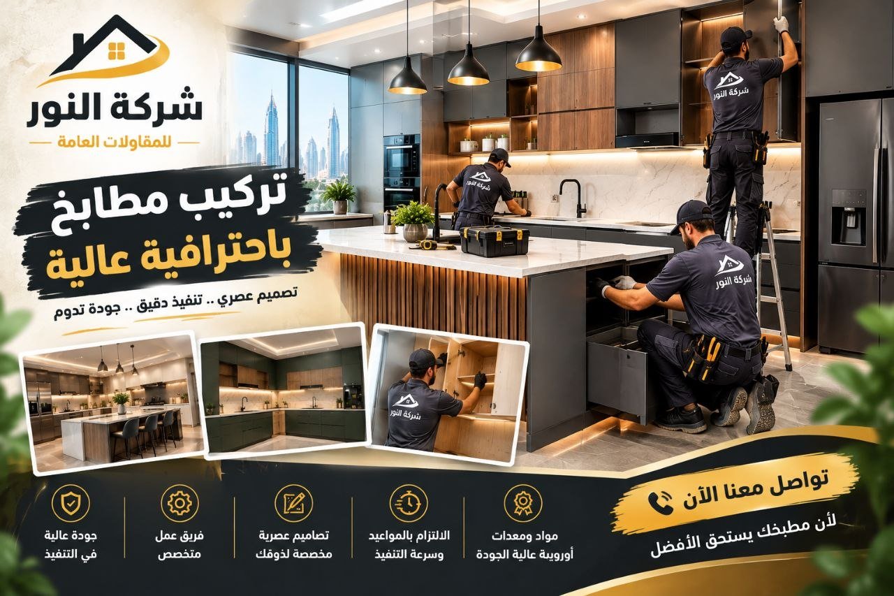 تركيب مطابخ في عجمان